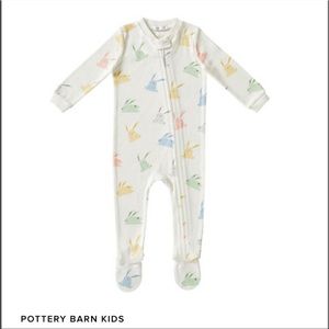 New Pottery Barn Kids 9-12m pajamas
